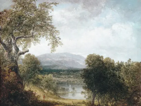 River Glimpse Landscape jigsaw puzzle